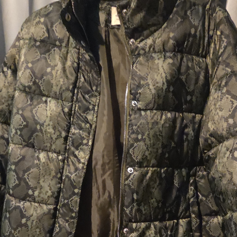Ashley By 26 International Camouflage Puffer Jacket